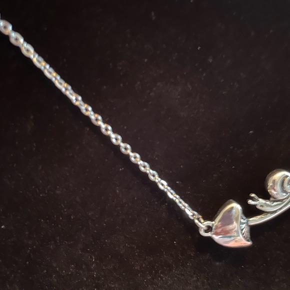 NEW Vintage Mushroom Snail Necklace - Picture 2 of 5